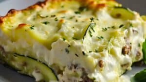 Carnivore Diet-Approved White-Sauce Zucchini Bake 1 Carnivore Diet-Approved White-Sauce Zucchini Bake - White Sauce Zucchini Bake midia