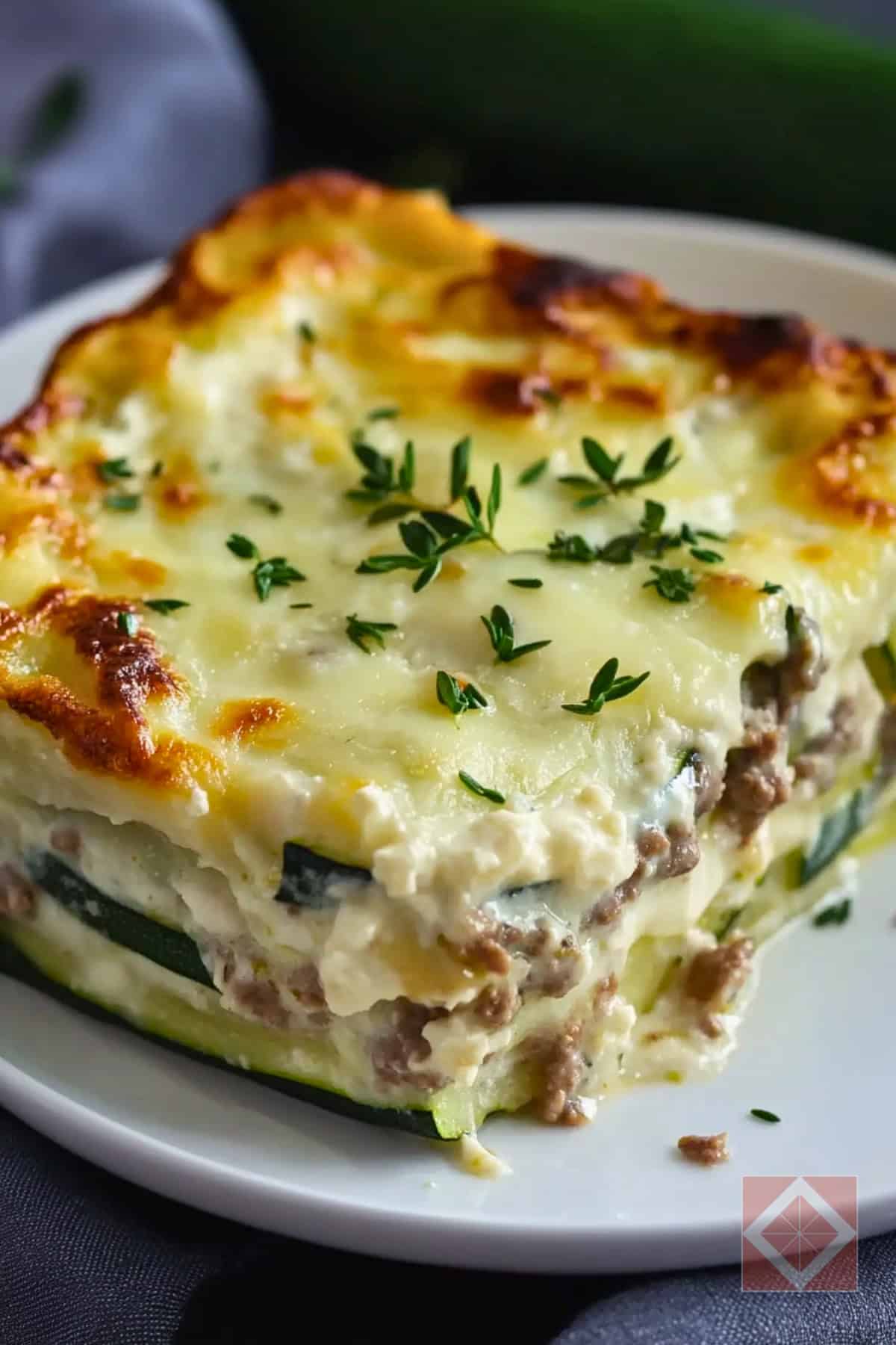 Carnivore Diet-Approved White-Sauce Zucchini Bake 3 Carnivore Diet-Approved White-Sauce Zucchini Bake - White Sauce Zucchini Bake pin 1 midia