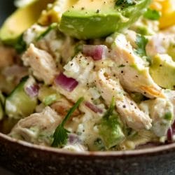 My Go-To Bowl Avocado Chicken Salad with Cottage Cheese Recipe 4 My Go-To Bowl Avocado Chicken Salad with Cottage Cheese Recipe - Avocado Chicken Salad with Cottage Cheese midia