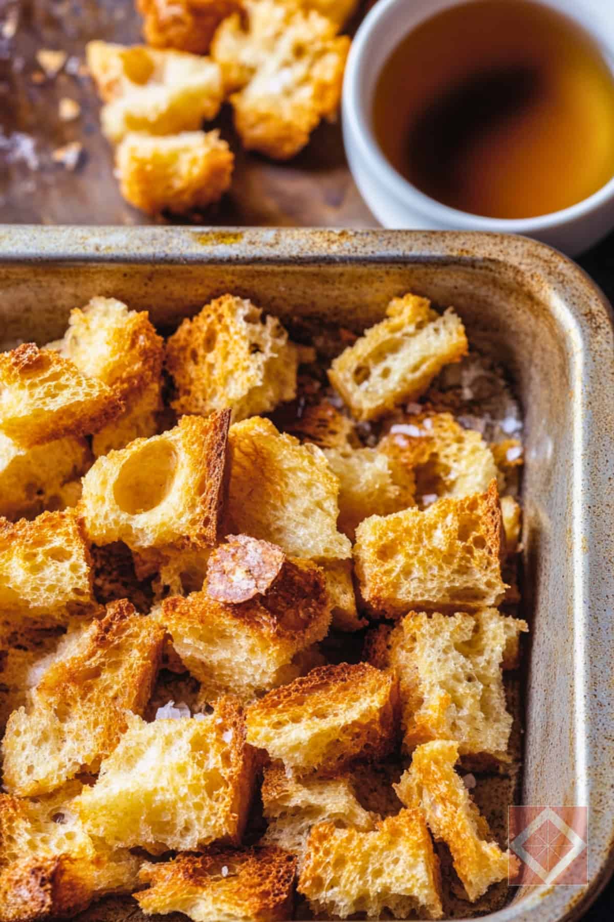 Homemade Croutons: The Crisp Topping Every Salad Deserves 4 Homemade Croutons: The Crisp Topping Every Salad Deserves - Bread Croutons pin 2 midia