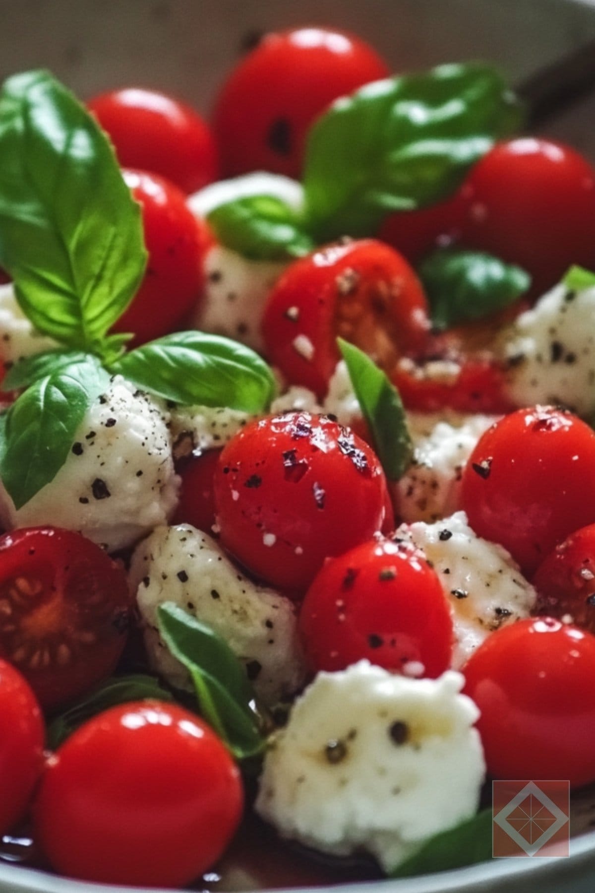 Quick Lunch Fix Caprese Salad with Cottage Cheese Recipe 2 Quick Lunch Fix Caprese Salad with Cottage Cheese Recipe - Caprese Salad with Cottage Cheese pin 1 midia