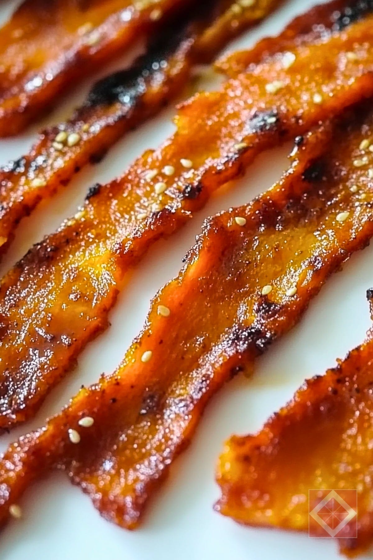 The TikTok Recipe That Makes Carrots Taste Like Bacon 3 The TikTok Recipe That Makes Carrots Taste Like Bacon - Carrot Bacon pin 1 midia