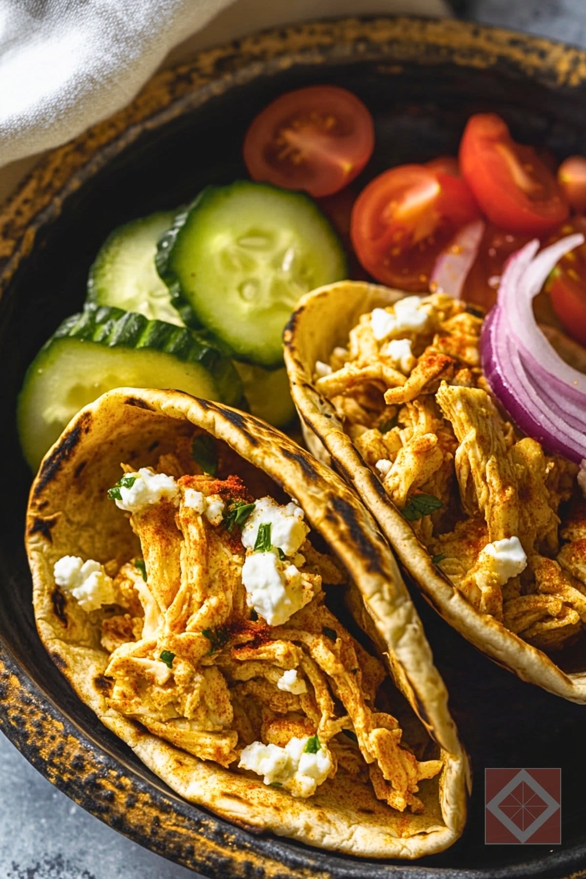 Healthy Chicken Shawarma Wraps You Can’t Mess Up 3 Healthy Chicken Shawarma Wraps You Can’t Mess Up - Chicken Shawarma Wraps pin 1 midia