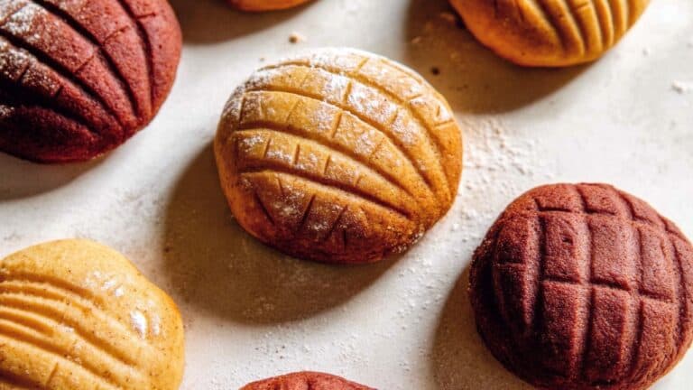 Conchas Bread Recipe With the Crispy Cookie Top 2 Conchas Bread Recipe With the Crispy Cookie Top - Conchas Bread midia