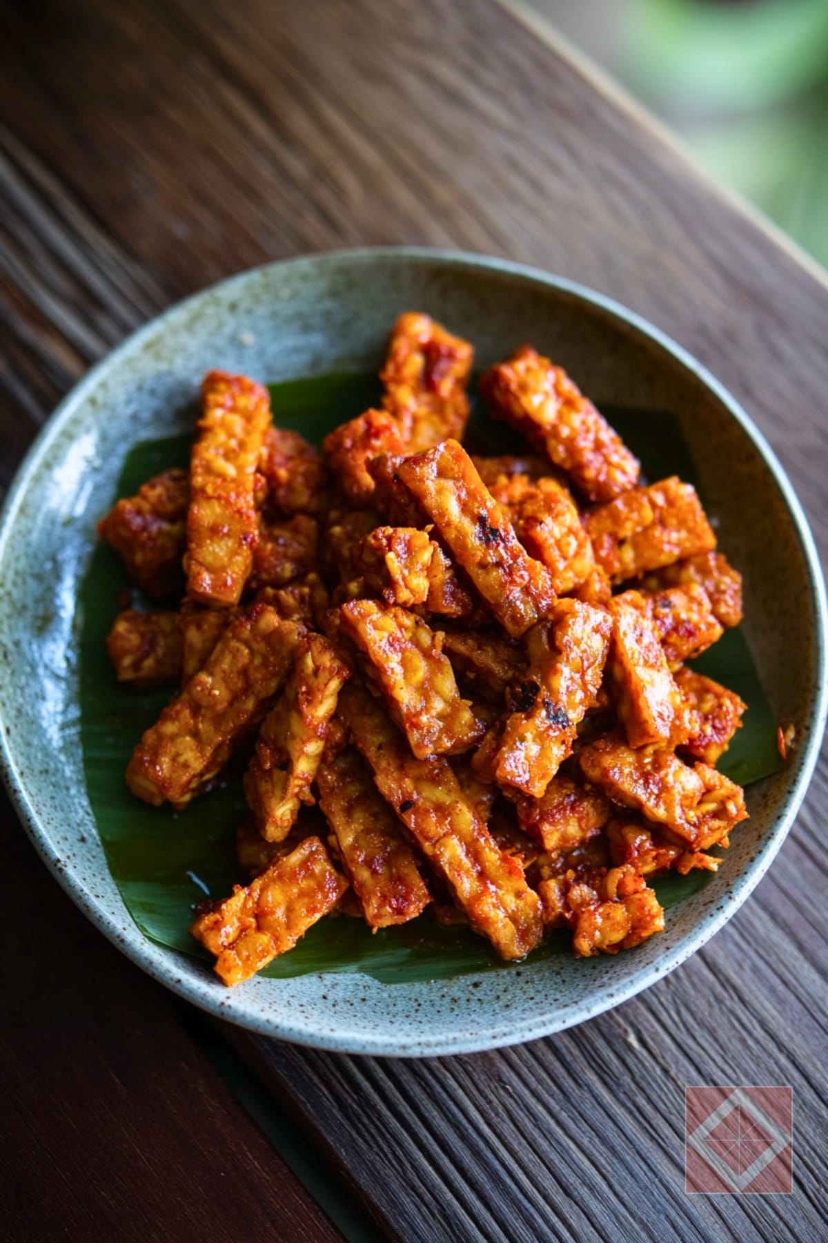 Date Night Recipe for Two: Spicy Crispy Tempeh 3 Date Night Recipe for Two: Spicy Crispy Tempeh - Crispy Tempeh with Sambal pin 2 midia