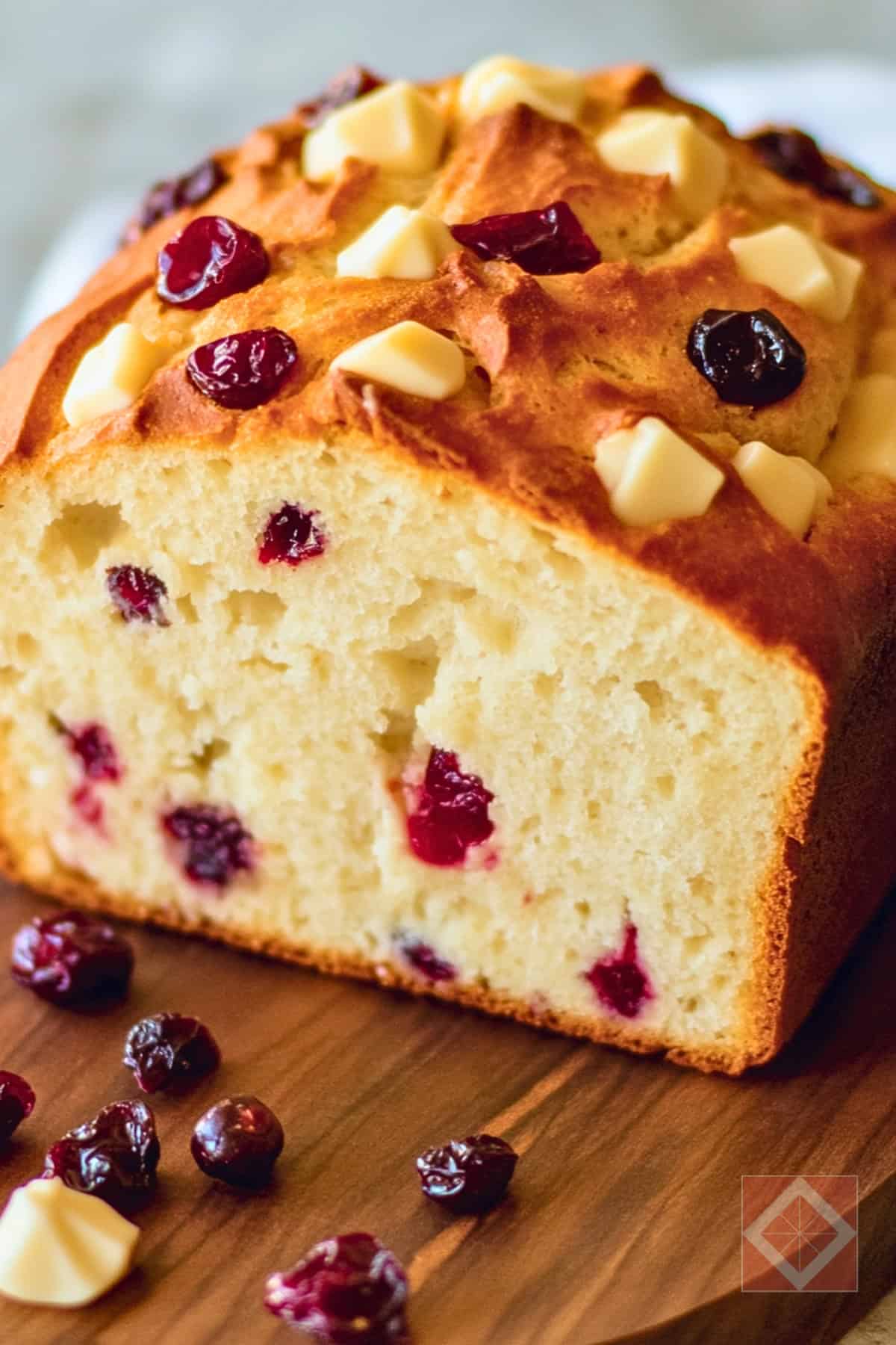Easy Cranberry & White Chocolate Delight Bread Machine Recipe 2 Easy Cranberry & White Chocolate Delight Bread Machine Recipe - Easy Cranberry White Chocolate Delight Bread Machine pin 1 midia