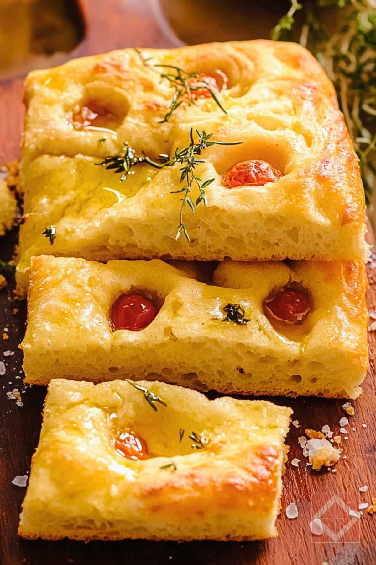 Easy Crispy Focaccia: The Homemade Italian Bread Everyone Can Master 3 Easy Crispy Focaccia: The Homemade Italian Bread Everyone Can Master - Focaccia Bread pin 1 midia