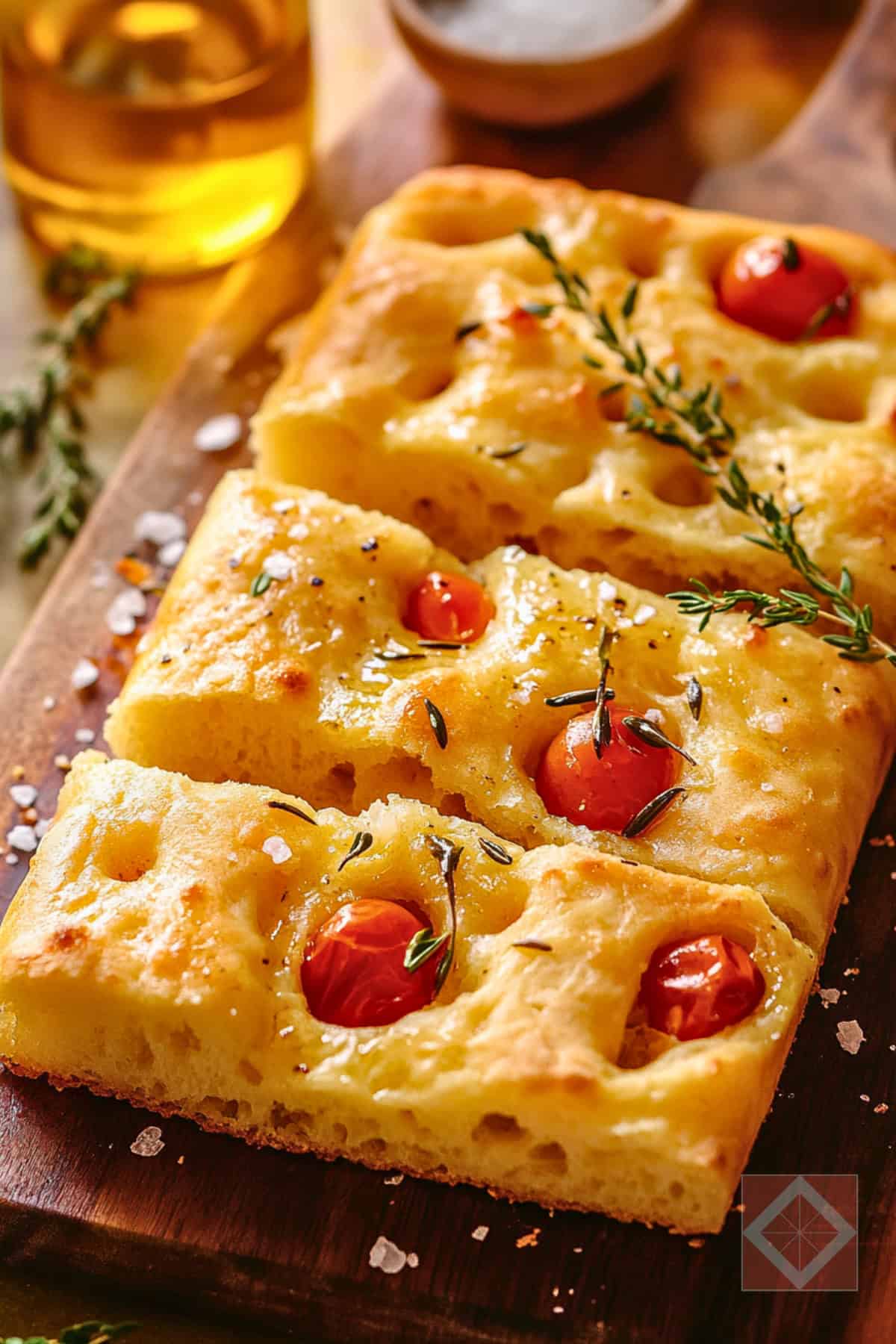 Easy Crispy Focaccia: The Homemade Italian Bread Everyone Can Master 4 Easy Crispy Focaccia: The Homemade Italian Bread Everyone Can Master - Focaccia Bread pin 2 midia