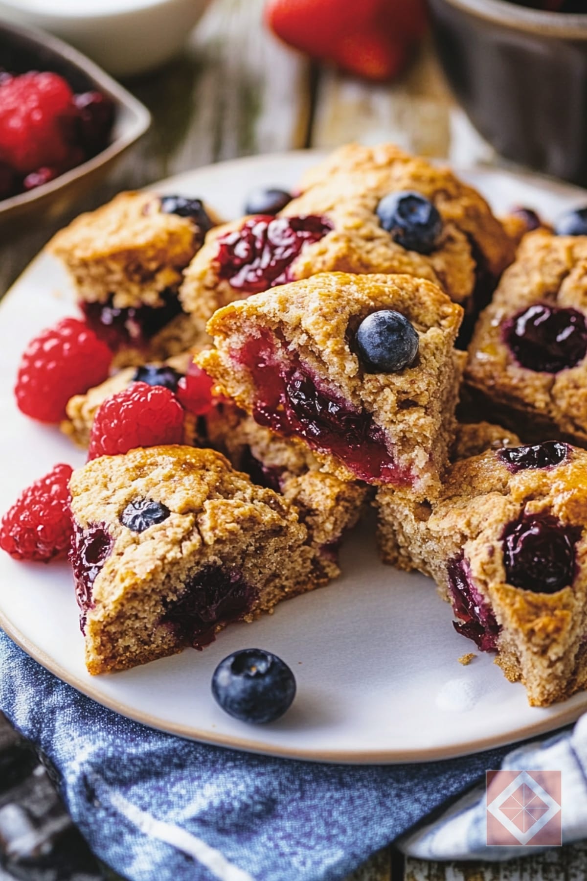 Honey Scones Recipe That’s Both Healthy & Easy 3 Honey Scones Recipe That’s Both Healthy & Easy - Fruit Honey Scones pin 1 midia