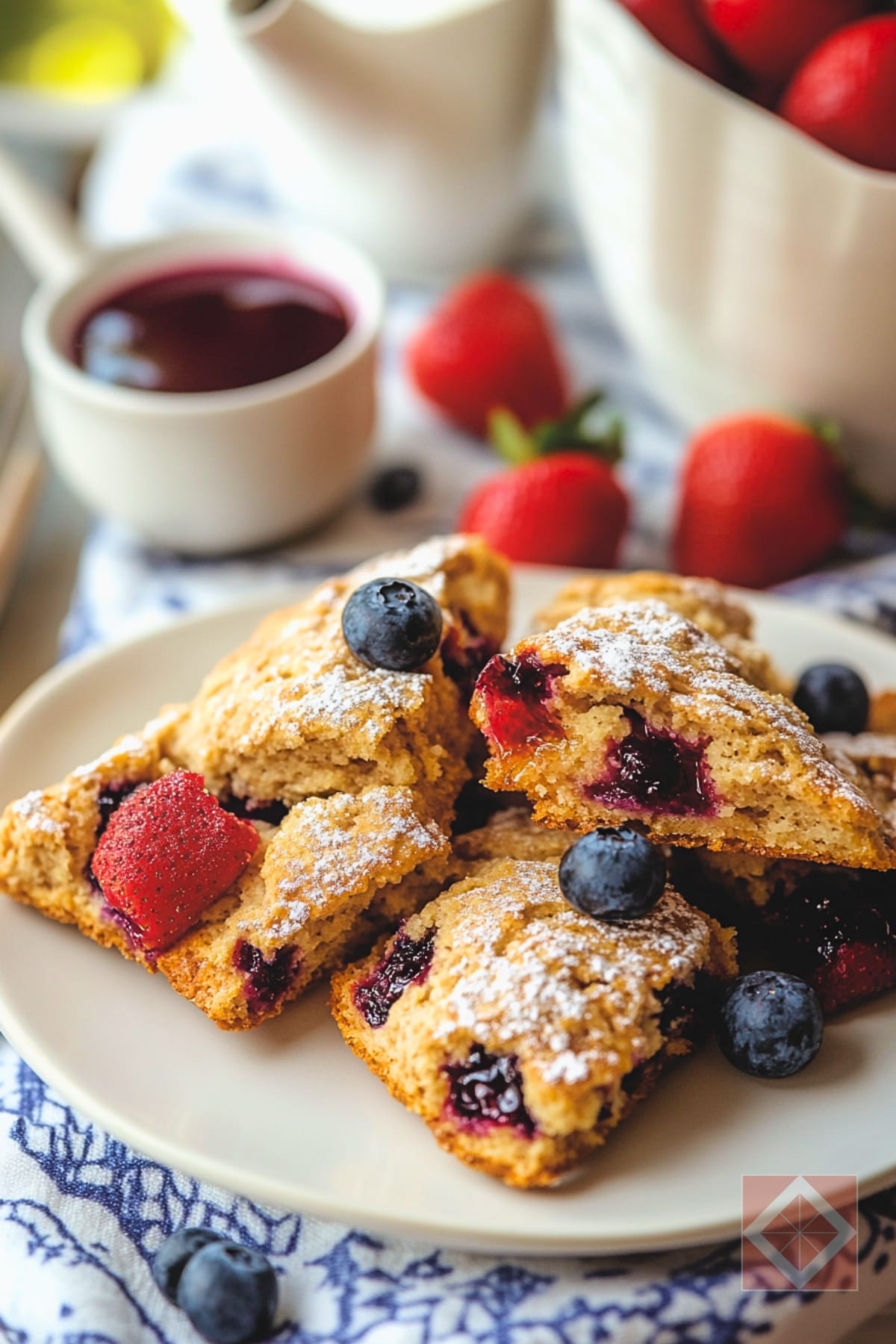 Honey Scones Recipe That’s Both Healthy & Easy 5 Honey Scones Recipe That’s Both Healthy & Easy - Fruit Honey Scones pin 3 midia