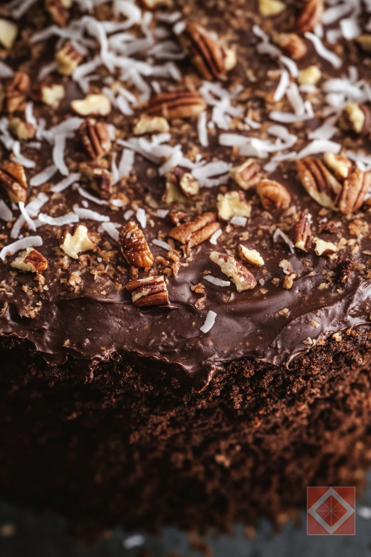 Healthy(ish) German Chocolate Cake to Try Tonight 4 Healthy(ish) German Chocolate Cake to Try Tonight - German Chocolate Cake pin 2 midia