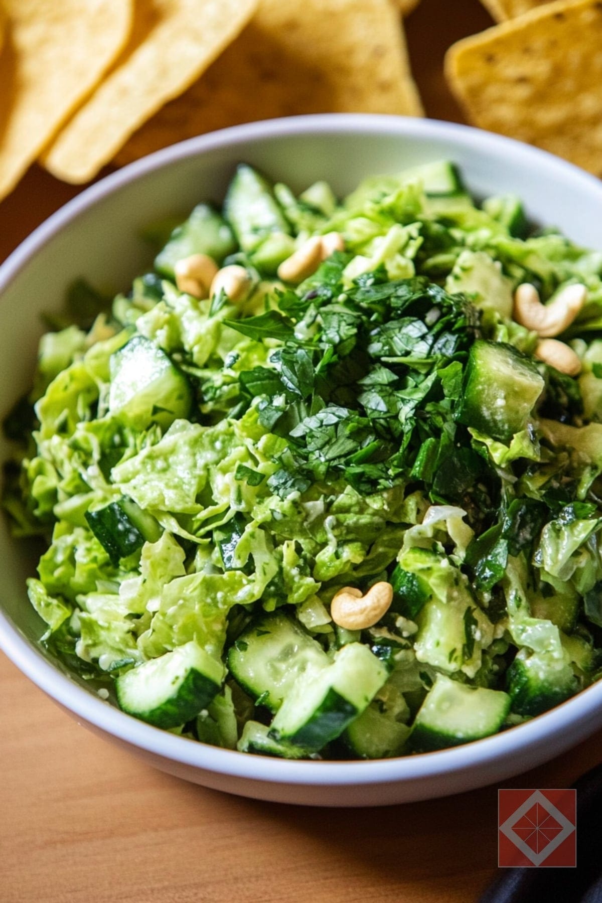 TikTok Green Goddess Salad: Fresh, Fast, & Fork-Ready 4 TikTok Green Goddess Salad: Fresh, Fast, & Fork-Ready - Green Goddess Salad pin 2 midia