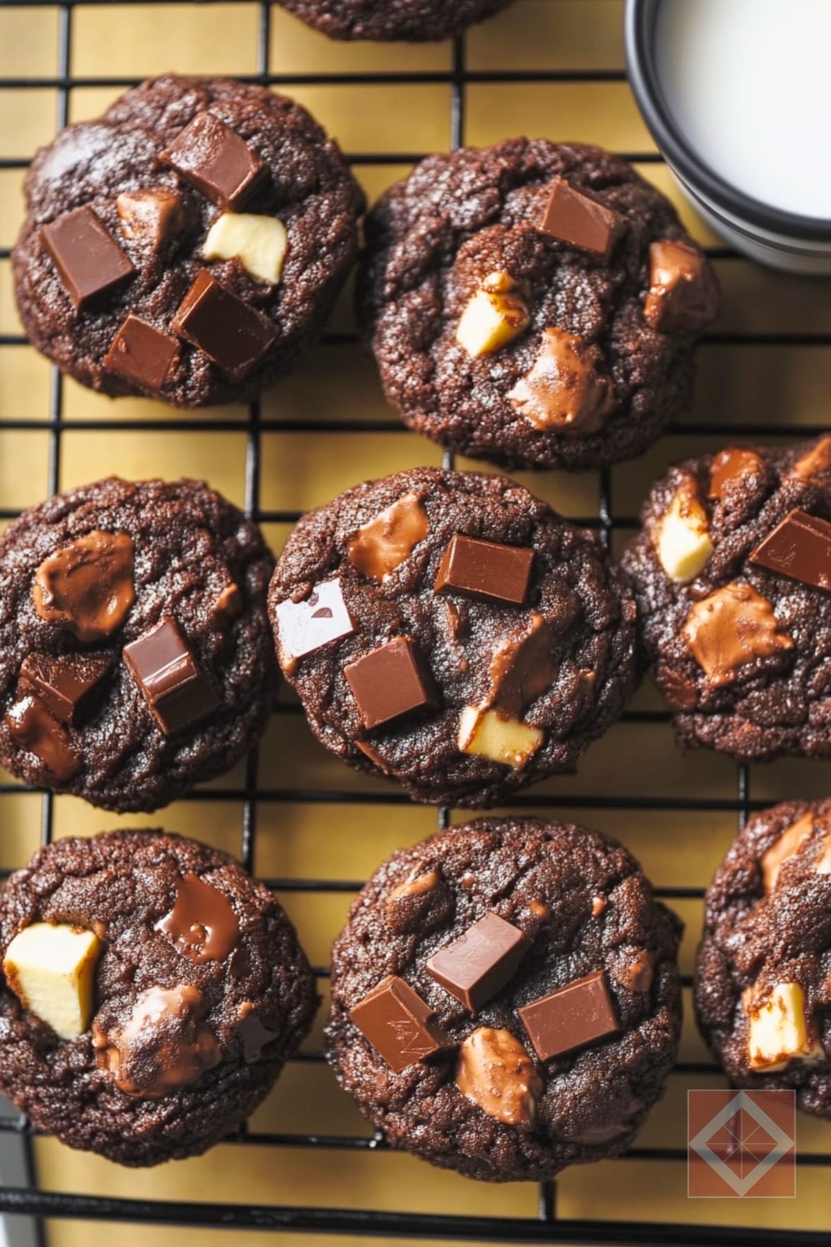 Crispy, Gooey, Perfect: These Cookies Do It All 4 Crispy, Gooey, Perfect: These Cookies Do It All - Healthy Fudge Cookies pin 2 midia