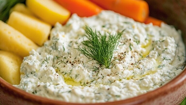 Snack Smarter with High-Protein Dip with Cottage Cheese Recipe 3 Snack Smarter with High-Protein Dip with Cottage Cheese Recipe - High Protein Dip with Cottage Cheese midia