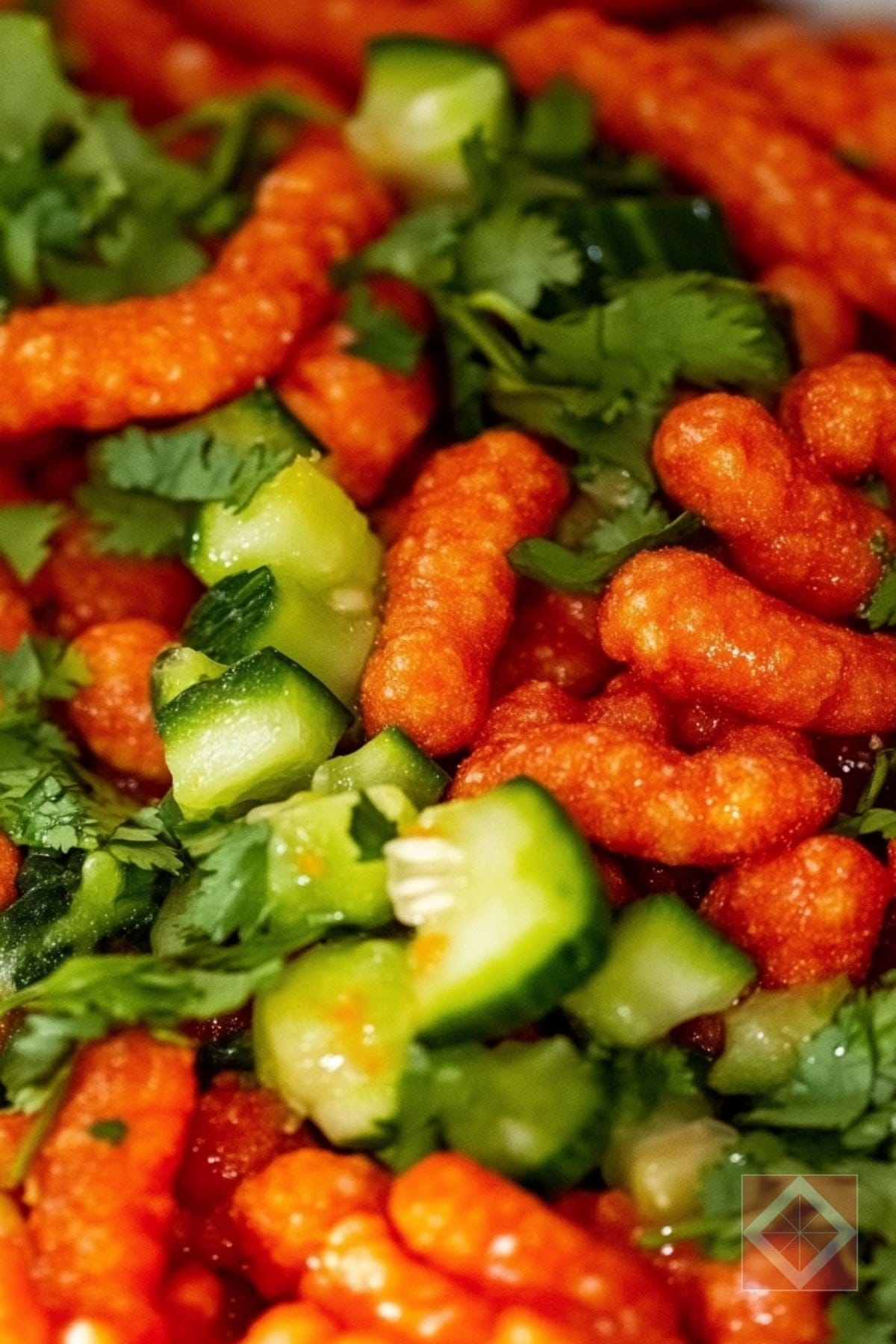 This TikTok Recipe Mixes Hot Cheetos with Veggies 2 This TikTok Recipe Mixes Hot Cheetos with Veggies - Hot Cheetos with Veggies pin 1 midia