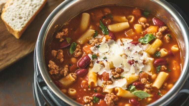 Instant Pot Pasta e Fajioli: A Healthy Comfort Recipe - Instant Pot Pasta e Fagioli midia