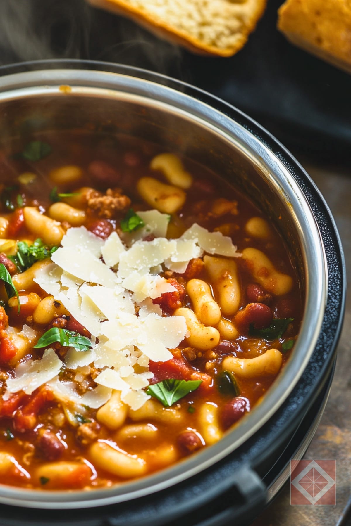 Instant Pot Pasta e Fajioli: A Healthy Comfort Recipe 2 Instant Pot Pasta e Fajioli: A Healthy Comfort Recipe - Instant Pot Pasta e Fagioli pin 1 midia