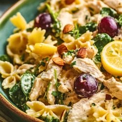Quick, Healthy Recipe for Chicken Pasta Salad 5 Quick, Healthy Recipe for Chicken Pasta Salad - Lemon Chicken Pasta Salad Recipe with Tarragon Grapes midia