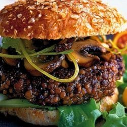 Burger Recipe for Two: Lentil & Mushrooms 5 Burger Recipe for Two: Lentil & Mushrooms - Lentil Mushroom Burgers midia