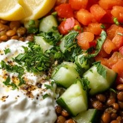 Feel-Full Lunch Idea Lentil Power Bowl with Cottage Cheese Recipe 4 Feel-Full Lunch Idea Lentil Power Bowl with Cottage Cheese Recipe - Lentil Power Bowl with Cottage Cheese midia