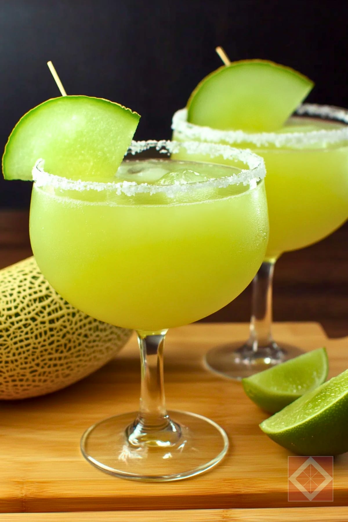 Summer’s Best Healthy Margarita Recipe with Melon 3 Summer’s Best Healthy Margarita Recipe with Melon - Melon Margarita pin 1 midia 1