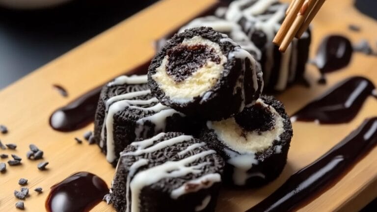 Easy Tiktok Oreo Sushi Recipes to Try Right Now 2 Easy Tiktok Oreo Sushi Recipes to Try Right Now - Oreo Sushi midia