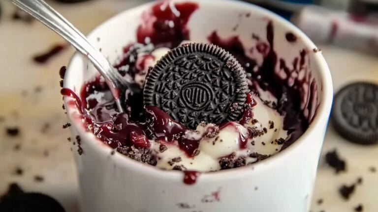 Quick Oreo Recipe That Went Viral on Tiktok 4 Quick Oreo Recipe That Went Viral on Tiktok - Oreo mug cake midia