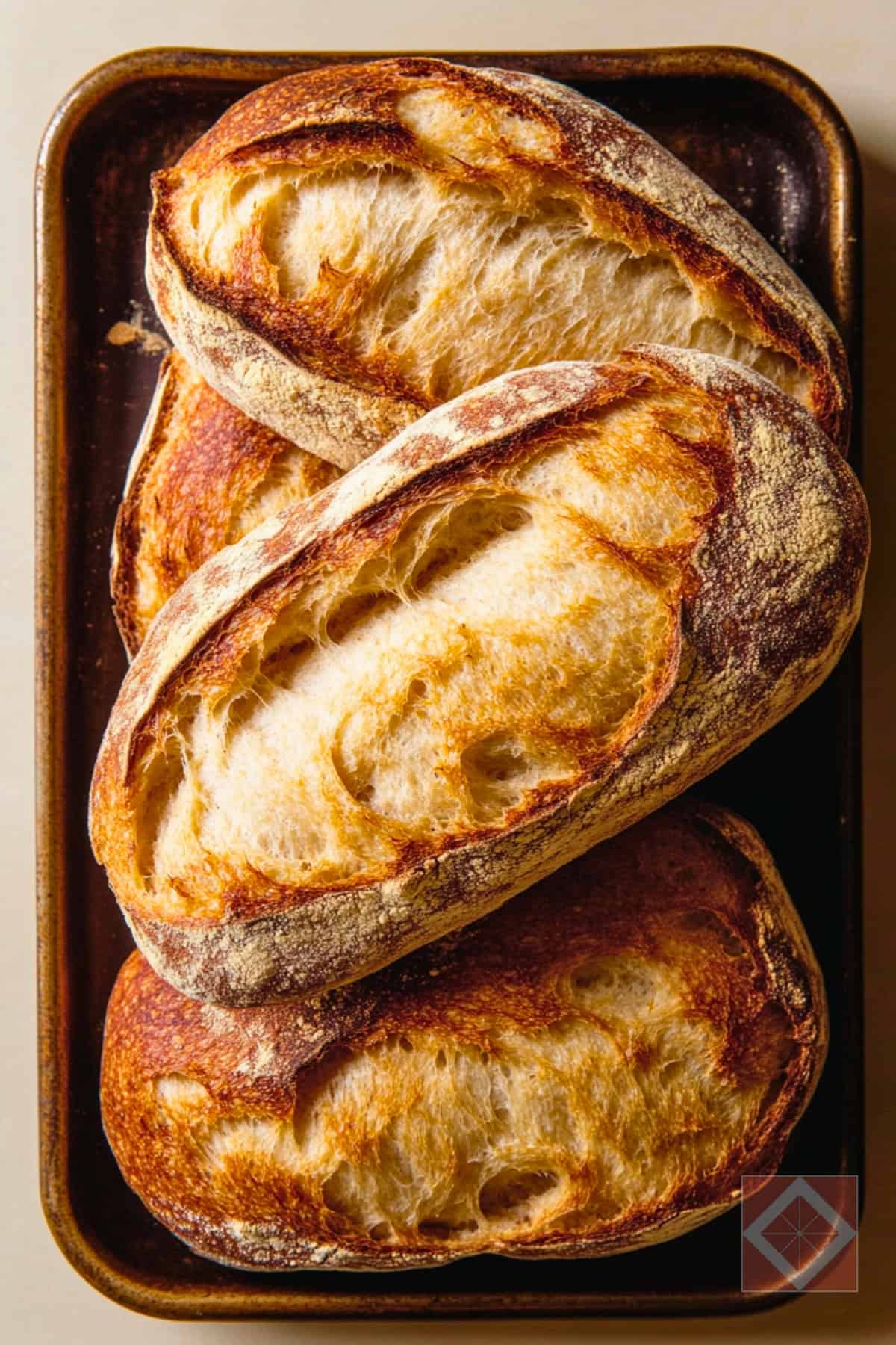 Pain Au Levain: Try This Slow-Rise Bread Recipe 4 Pain Au Levain: Try This Slow-Rise Bread Recipe - Pain au Levain Bread pin 2 midia