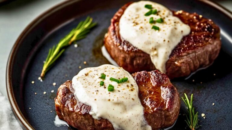 Date Night Recipes for Two: Filets Mignons Edition 9 Date Night Recipes for Two: Filets Mignons Edition - Perfect Filets Mignons with Horseradish Sauce midia