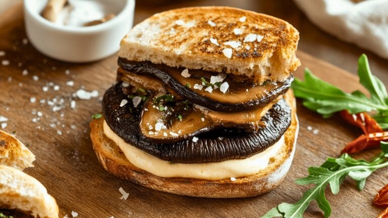 Portobello Panini Recipe for Two That Feel Fancy, Not Fussy 7 Portobello Panini Recipe for Two That Feel Fancy, Not Fussy - Portobello Panini midia