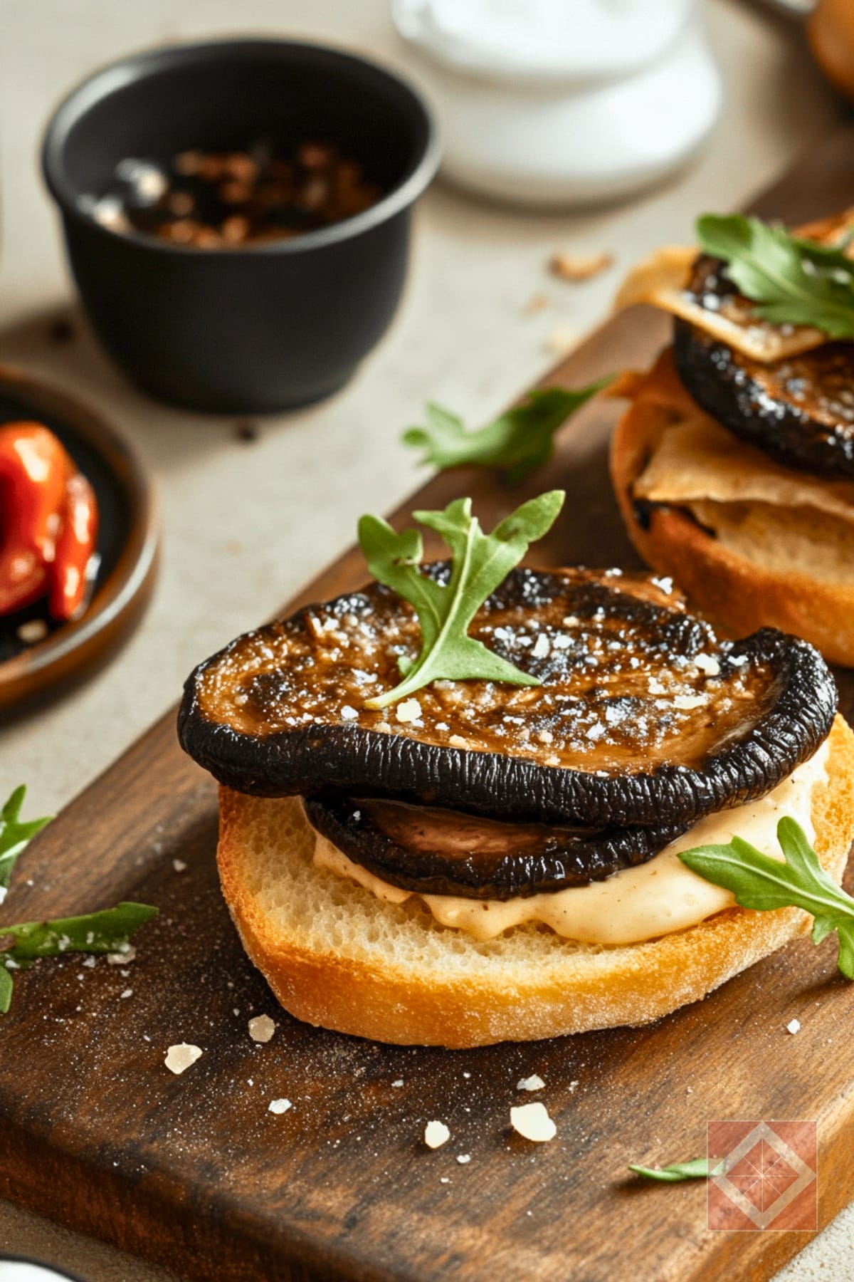 Portobello Panini Recipe for Two That Feel Fancy, Not Fussy 3 Portobello Panini Recipe for Two That Feel Fancy, Not Fussy - Portobello Panini pin 1 midia