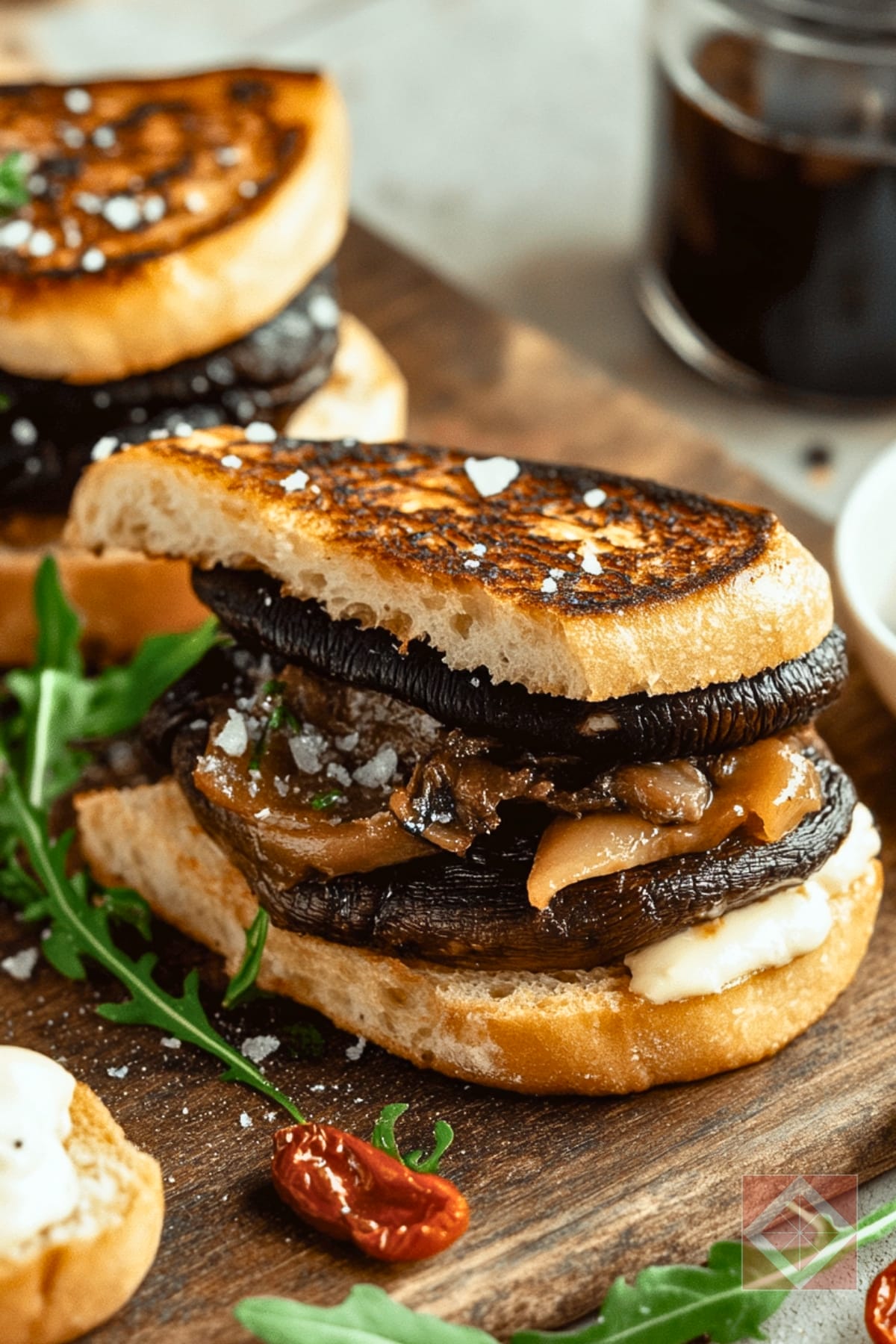 Portobello Panini Recipe for Two That Feel Fancy, Not Fussy 4 Portobello Panini Recipe for Two That Feel Fancy, Not Fussy - Portobello Panini pin 2 midia