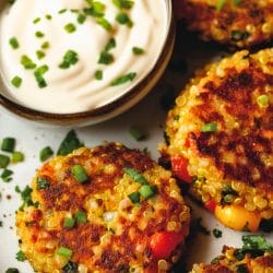 Try These Salmon Quinoa Cakes for a Healthy Dinner 6 Try These Salmon Quinoa Cakes for a Healthy Dinner - Salmon Quinoa Cakes with Creamy Sriracha Sauce midia