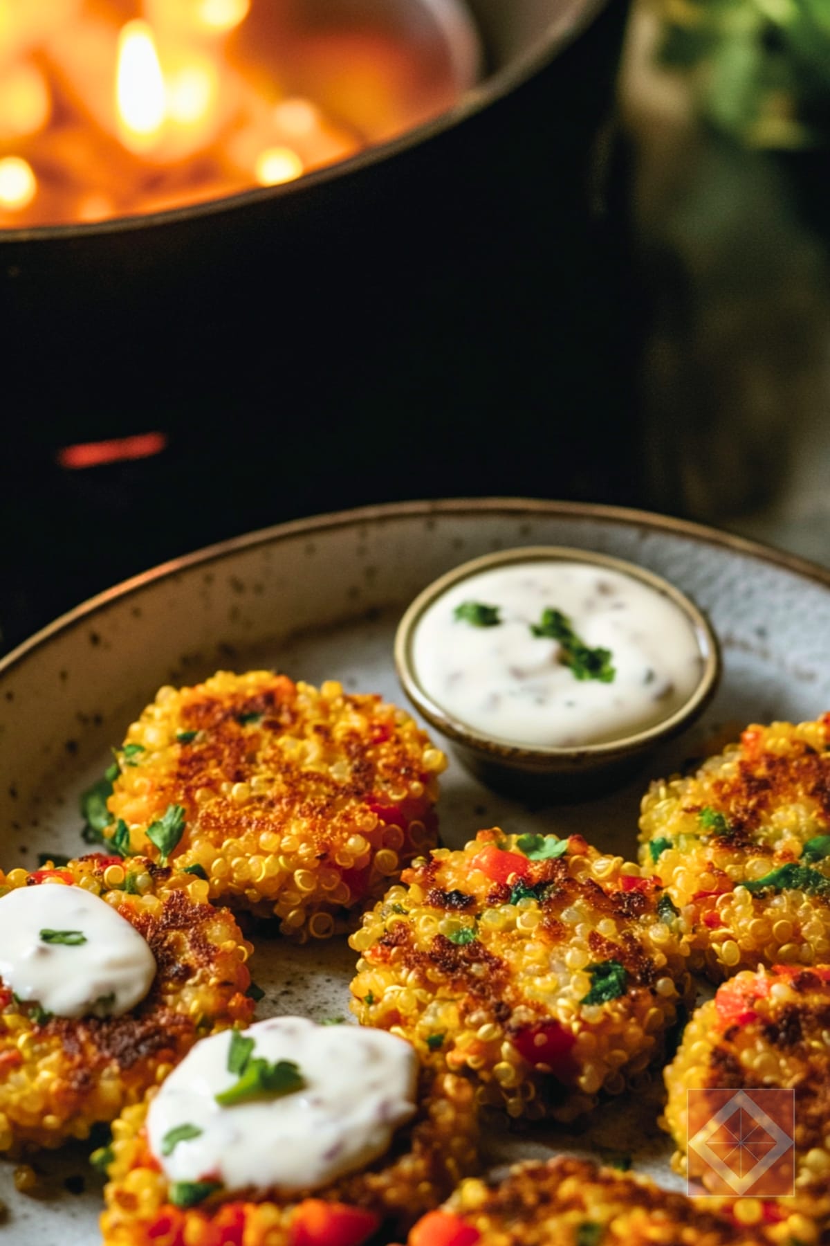Try These Salmon Quinoa Cakes for a Healthy Dinner 5 Try These Salmon Quinoa Cakes for a Healthy Dinner - Salmon Quinoa Cakes with Creamy Sriracha Sauce pin 3 midia