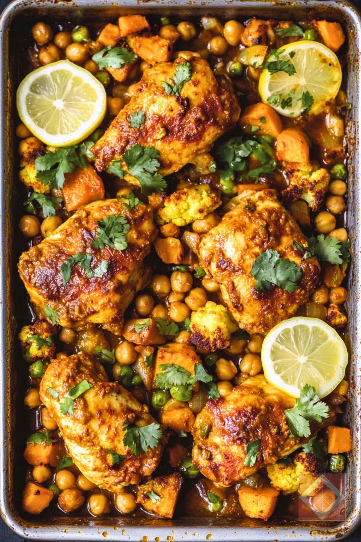 Healthy Tandoori Chicken That Roasts Up Perfectly (All on One Sheet) 3 Healthy Tandoori Chicken That Roasts Up Perfectly (All on One Sheet) - Sheet Pan Tandoori Chicken pin 1 midia