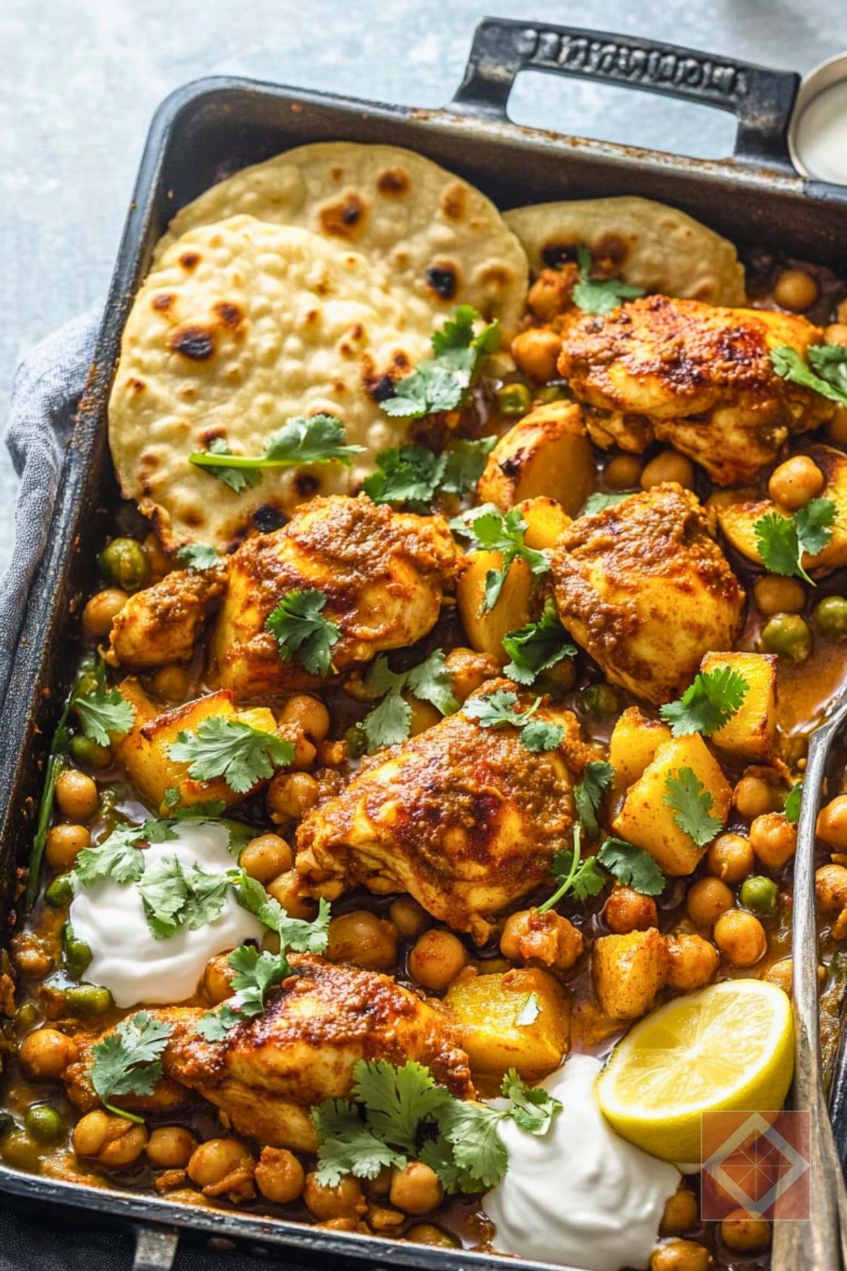 Healthy Tandoori Chicken That Roasts Up Perfectly (All on One Sheet) 5 Healthy Tandoori Chicken That Roasts Up Perfectly (All on One Sheet) - Sheet Pan Tandoori Chicken pin 3 midia