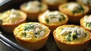 Cottage Cheese & Spinach Egg Muffins That Make Breakfast Easy 1 Cottage Cheese & Spinach Egg Muffins That Make Breakfast Easy - Spinach Egg Muffins midia