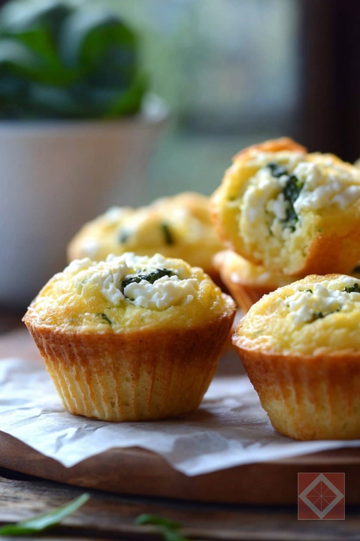 Cottage Cheese & Spinach Egg Muffins That Make Breakfast Easy 3 Cottage Cheese & Spinach Egg Muffins That Make Breakfast Easy - Spinach Egg Muffins pin 1 midia