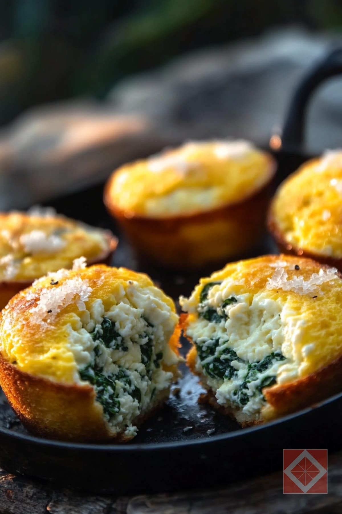 Cottage Cheese & Spinach Egg Muffins That Make Breakfast Easy 4 Cottage Cheese & Spinach Egg Muffins That Make Breakfast Easy - Spinach Egg Muffins pin 2 midia