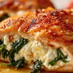 Spinach Stuffed Chicken Breast with Cottage Cheese Recipe That Feels Gourmet 4 Spinach Stuffed Chicken Breast with Cottage Cheese Recipe That Feels Gourmet - Spinach Stuffed Chicken Breast with Cottage Cheese midia