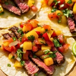 35-Minute Steak Tacos Made for Two 5 35-Minute Steak Tacos Made for Two - Steak Tacos for Two with Nectarine Salsa midia