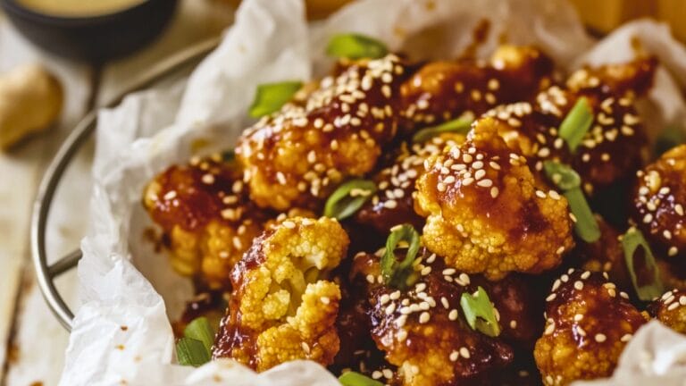 Sticky Asian Cauliflower Wings for Saucy Cravings - Sticky Asian Cauliflower Wings midia