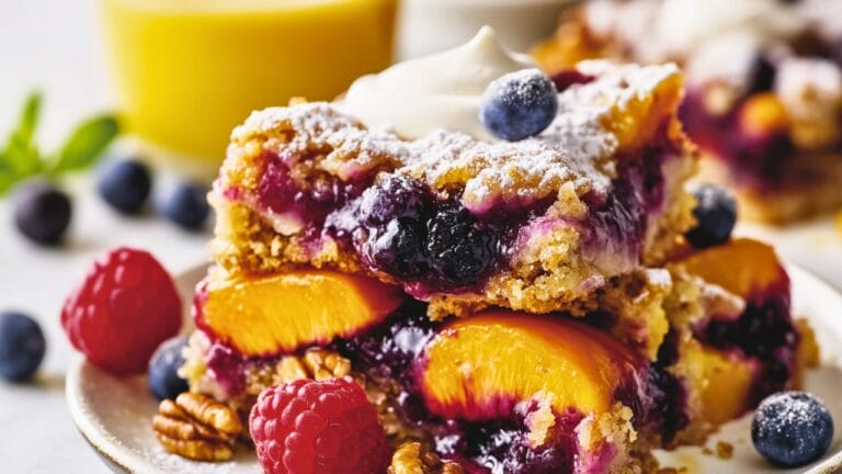 Irresistible Healthy Crumble Bars That Taste Like Summer 10 Irresistible Healthy Crumble Bars That Taste Like Summer - Summer Fruit Crumble Bars midia