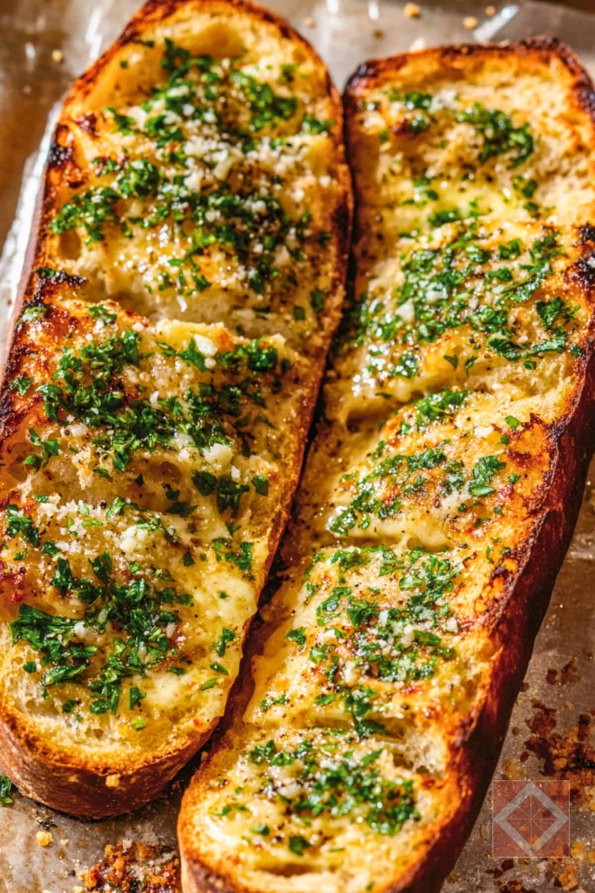 Supreme Garlic Bread: Crunchy, Buttery Upgrade 4 Supreme Garlic Bread: Crunchy, Buttery Upgrade - Supreme Garlic Bread pin 2 midia