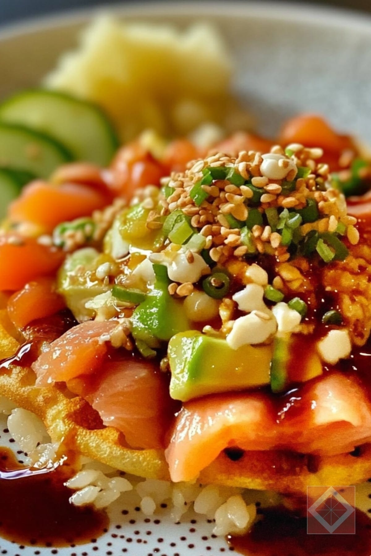 Tiktok Made Me Do It: Sushi Waffle Edition 2 Tiktok Made Me Do It: Sushi Waffle Edition - Sushi Waffle pin 1 midia