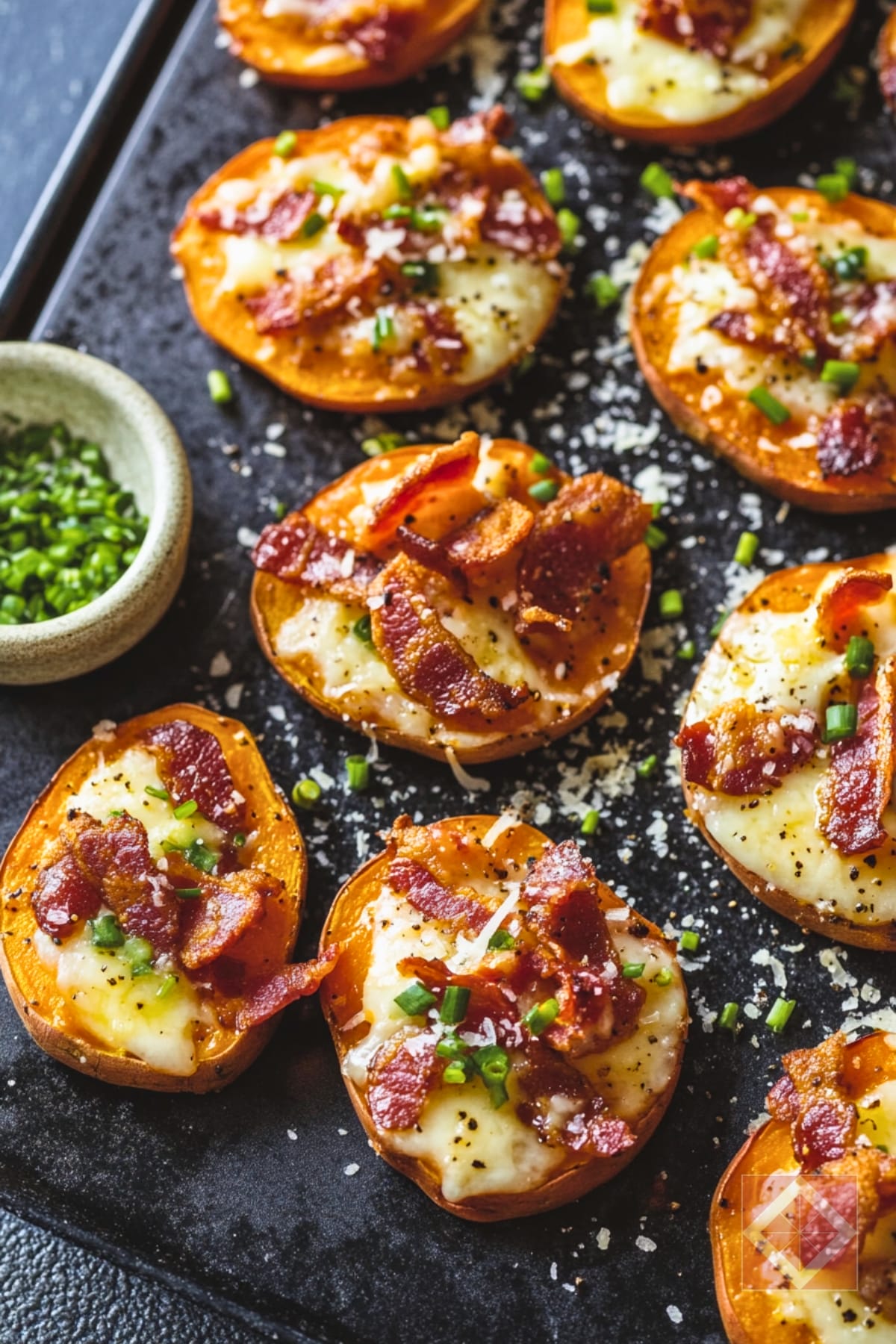 Easy & Healthy Sweet Potato Pizza Bites 3 Easy & Healthy Sweet Potato Pizza Bites - Sweet Potato Pizza Bites pin 2 midia