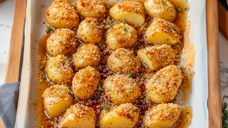 Tiktok’s Crispiest Potato Recipe—And It’s Worth It 8 Tiktok’s Crispiest Potato Recipe—And It’s Worth It - TikTok Parmesan Crusted Potatoes midia