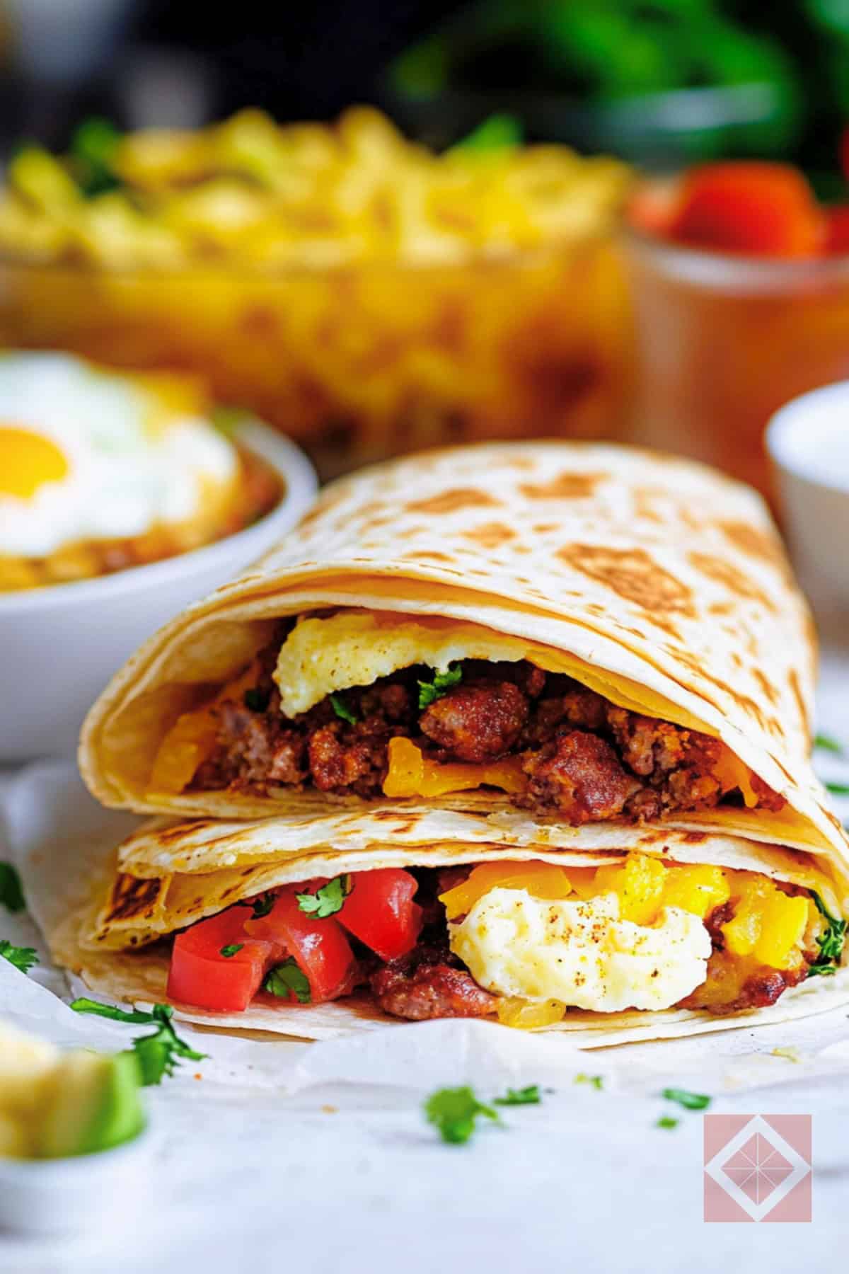 Quick TikTok Breakfast Wrap You Can Make 4 Quick TikTok Breakfast Wrap You Can Make - Tortilla Wrap Recipe pin 2 midia