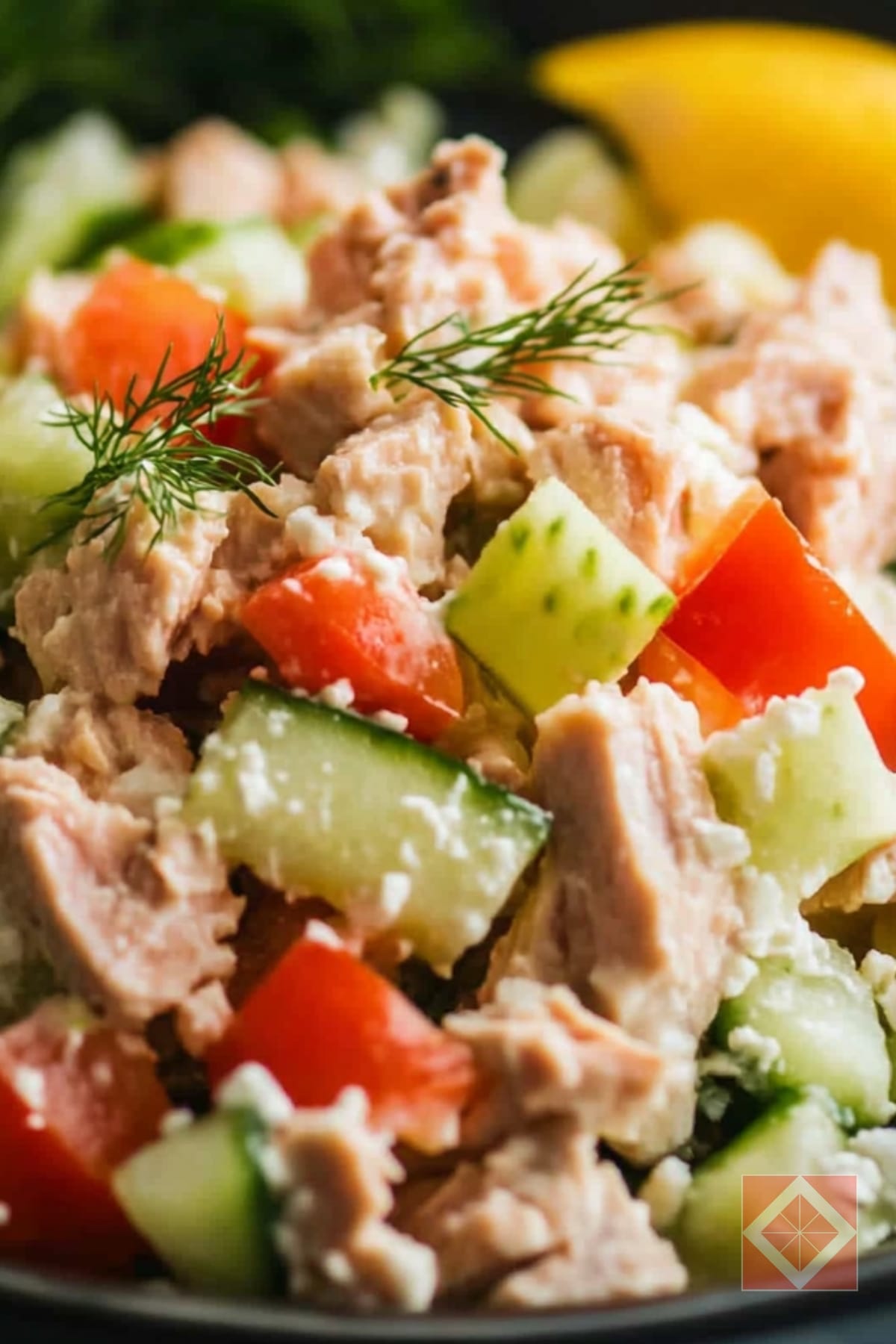 5-Minute Favorite Tuna Salad with Cottage Cheese Recipe 4 5-Minute Favorite Tuna Salad with Cottage Cheese Recipe - Tuna Salad with Cottage Cheese with Cottage Cheese pin 2 midia