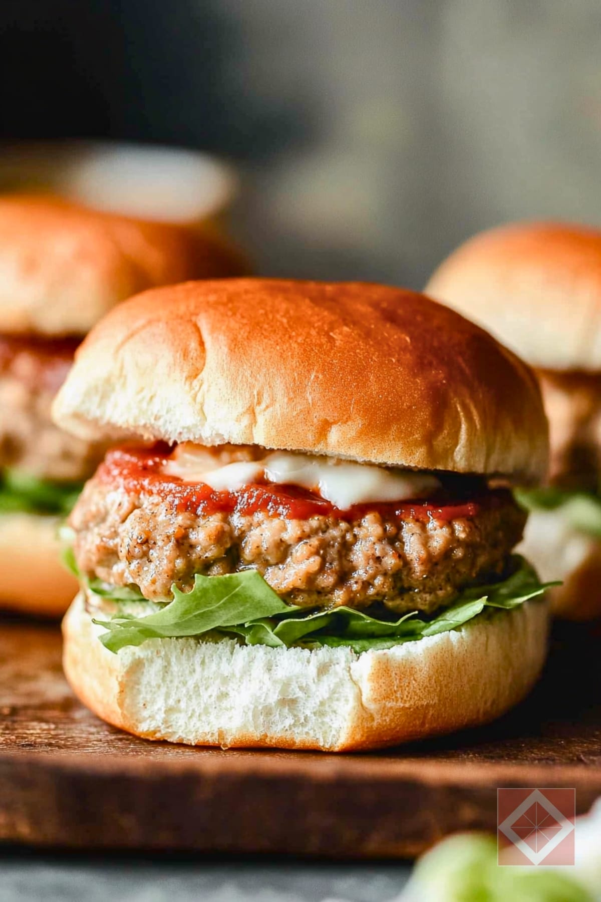 14 Dinner Recipes for Two: Burgers, Tacos, Sandwiches, and Pizza 3 14 Dinner Recipes for Two: Burgers, Tacos, Sandwiches, and Pizza - Turkey Burgers pin 1 midia